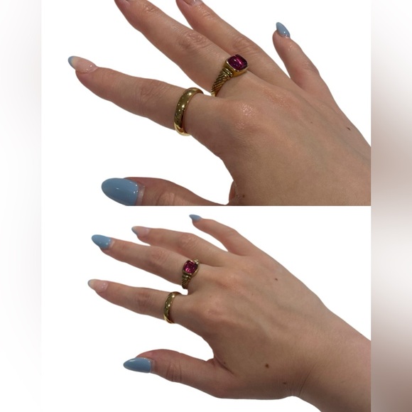 (3/$10) EVRY Jewels Happy Ring Size 7 - Picture 6 of 13